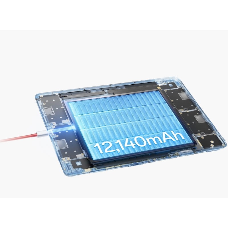 Oneplus Pad 3 13,2'' 12GB/256GB WiFi Blanco - capacidad de la batería