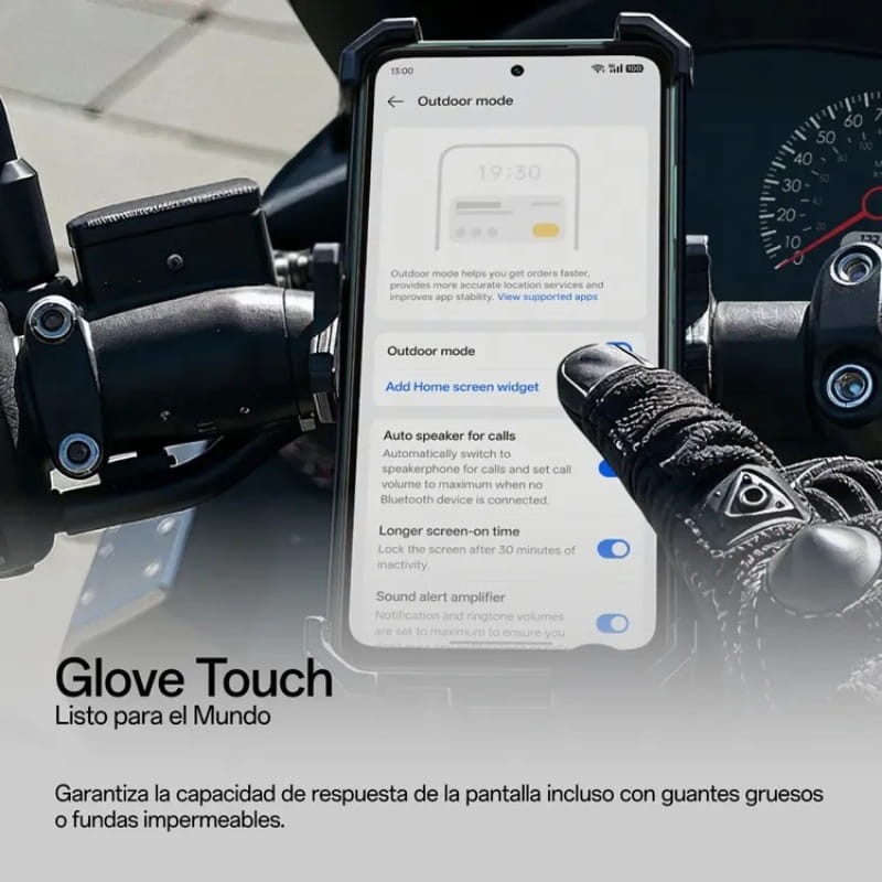 Oppo A5 5G 4GB/128GB Blanco - modo guantes