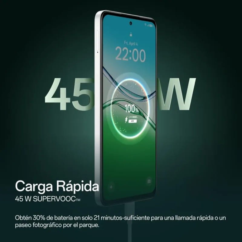 Oppo A5 5G 4GB/128GB Blanco - carga rápida