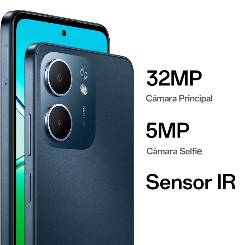 Oppo A5x 4GB/128GB Azul - sistema de câmaras