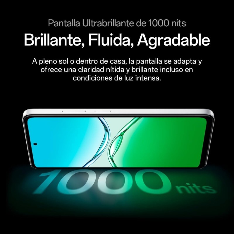 Oppo A5x 4GB/128GB Azul - brilho do ecrã