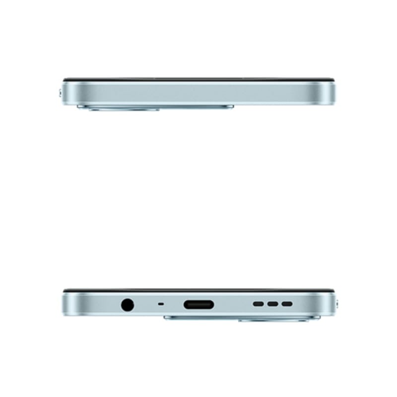 Oppo A60 5G 4GB/128GB Cor Azul - vista superior e inferior