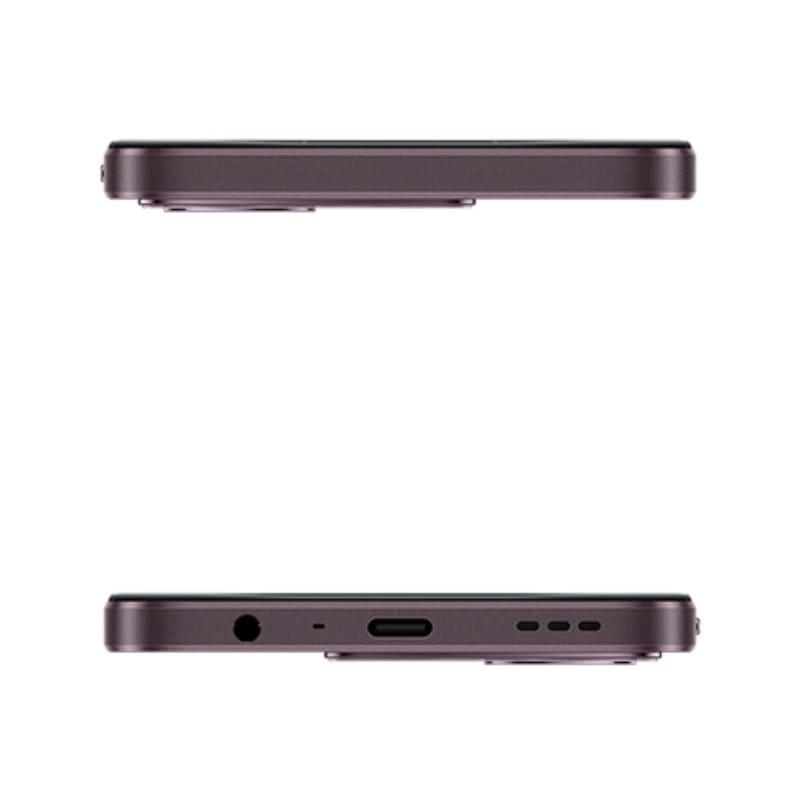 Oppo A60 5G 4GB/128GB Preto Vermelho - vista superior e inferior