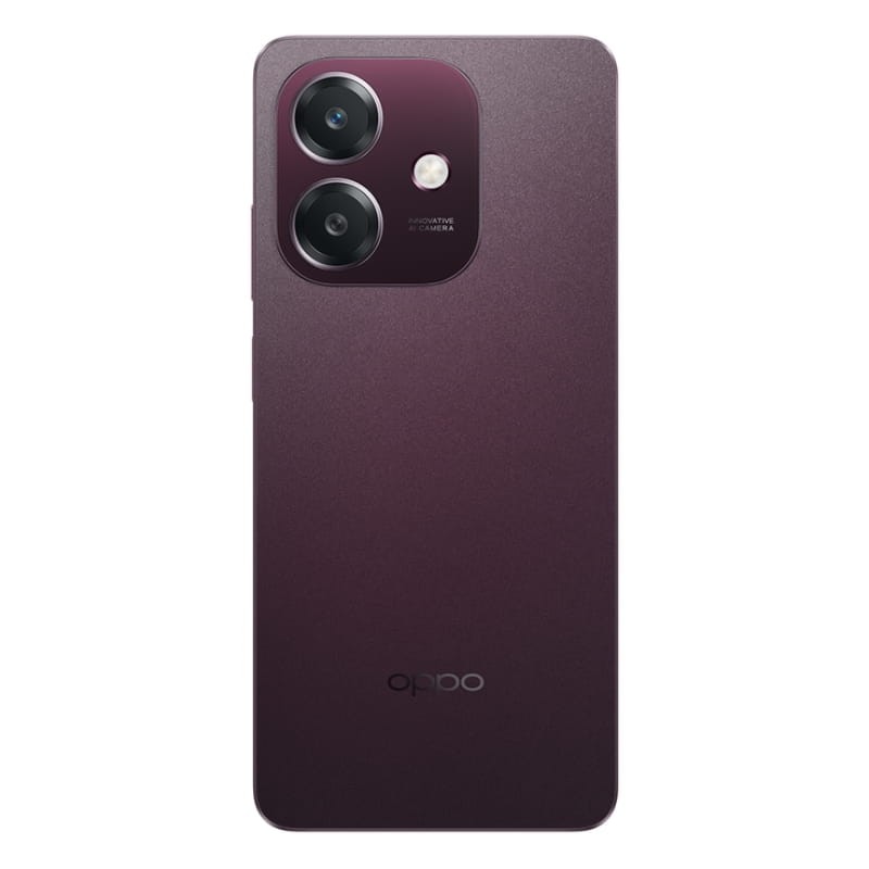 Oppo A60 5G 4GB/128GB Preto Vermelho - vista traseira