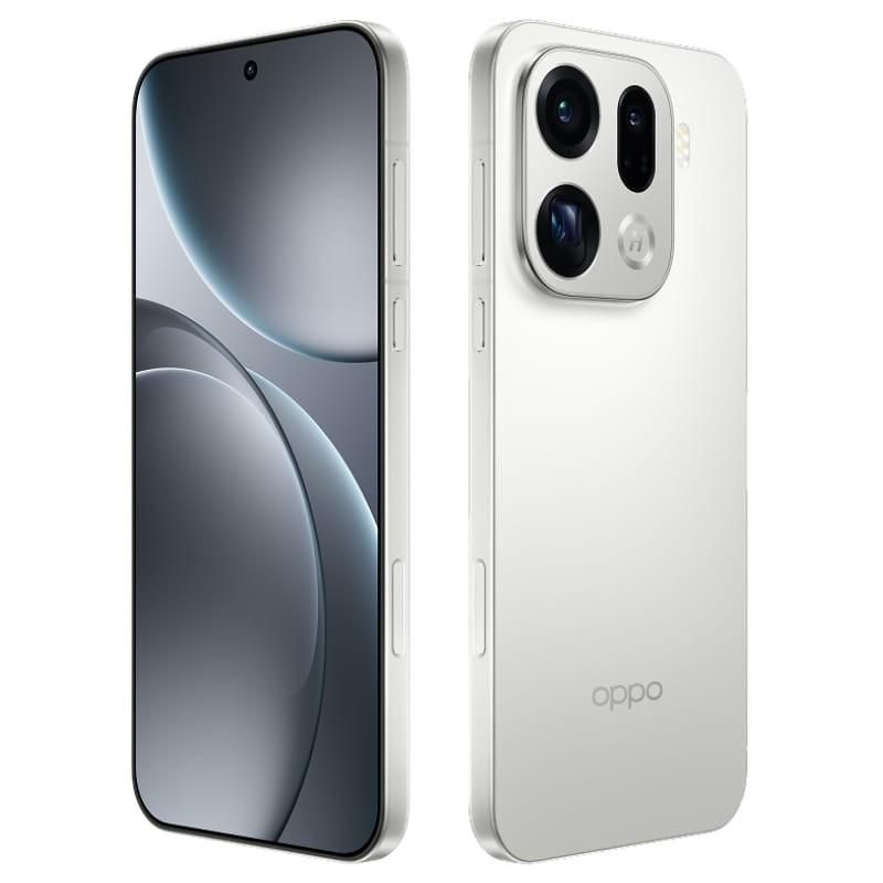 Oppo Find X9 Pro 5G 16GB/512GB Blanco - vista a 45 grados