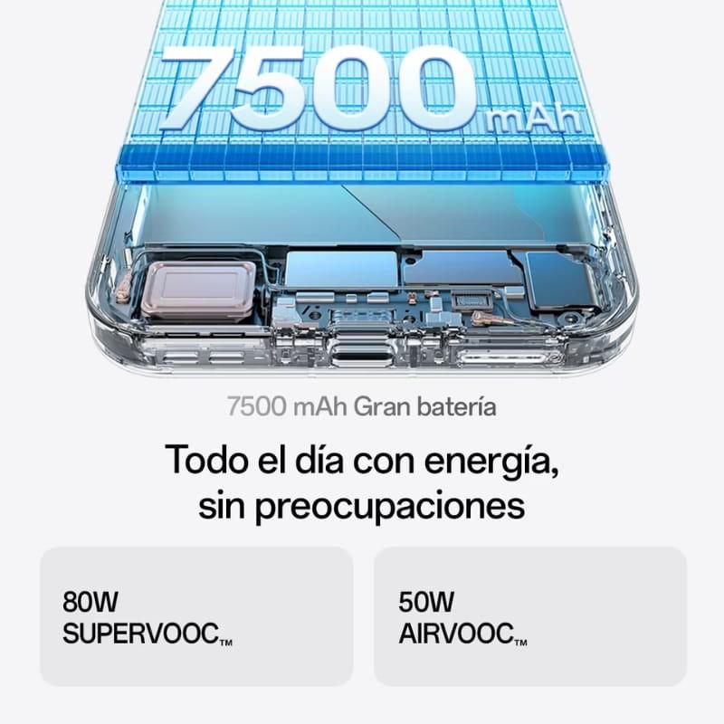 Oppo Find X9 Pro 5G 16GB/512GB Blanco - batería