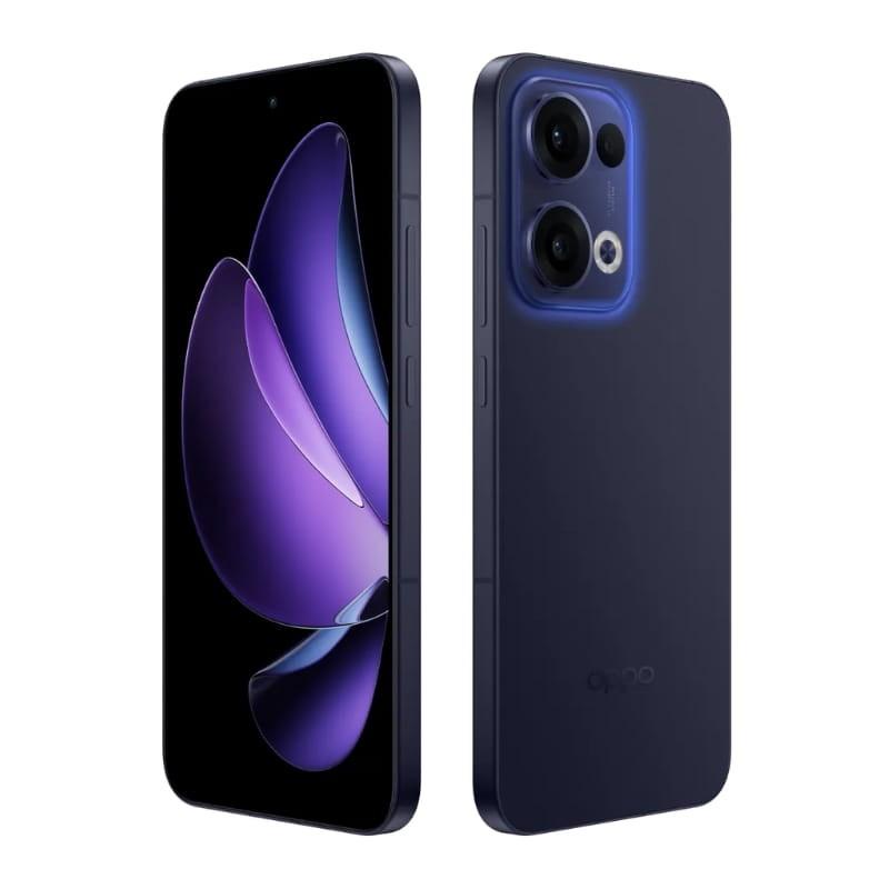 Oppo Reno13 5G 12GB/256GB Azul Luminoso - Teléfono Móvil - vista a 45 grados