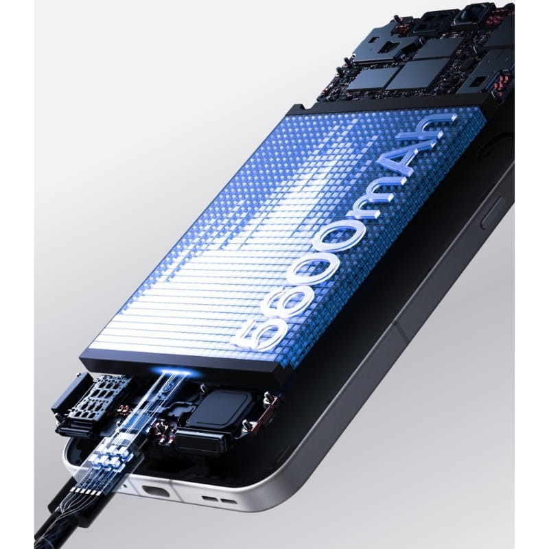 Oppo Reno13 5G 12GB/256GB Azul Luminoso - Teléfono Móvil - capacidad de la batería