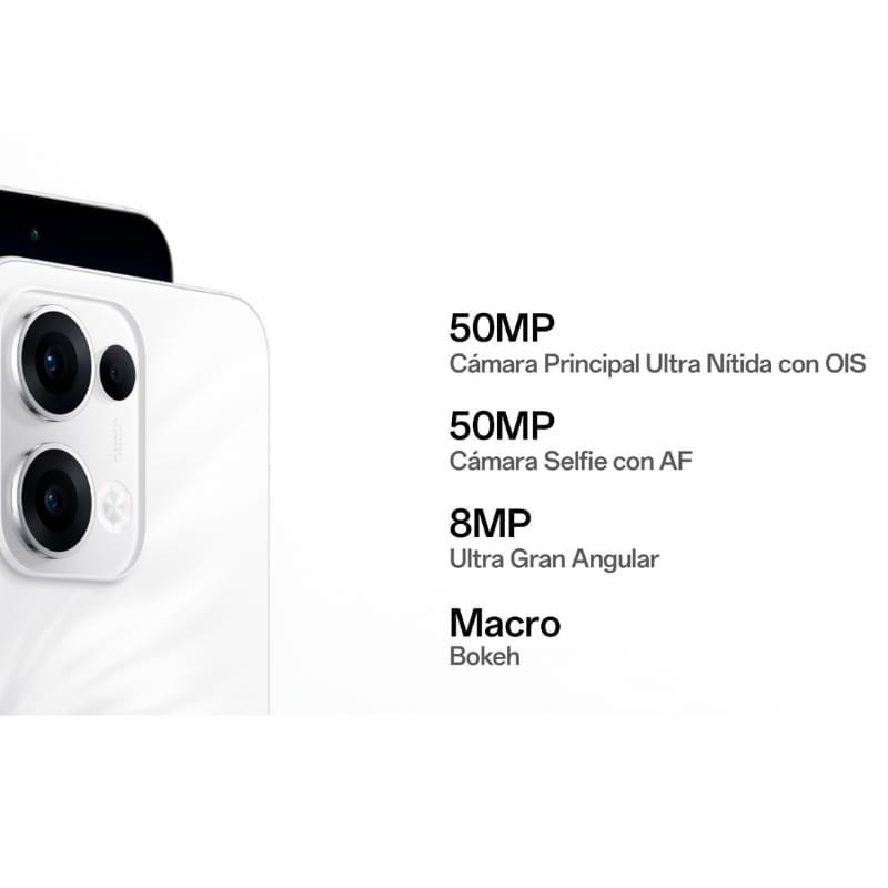 Oppo Reno13 5G 12GB/256GB Azul Luminoso - Teléfono Móvil - sistema de cámaras