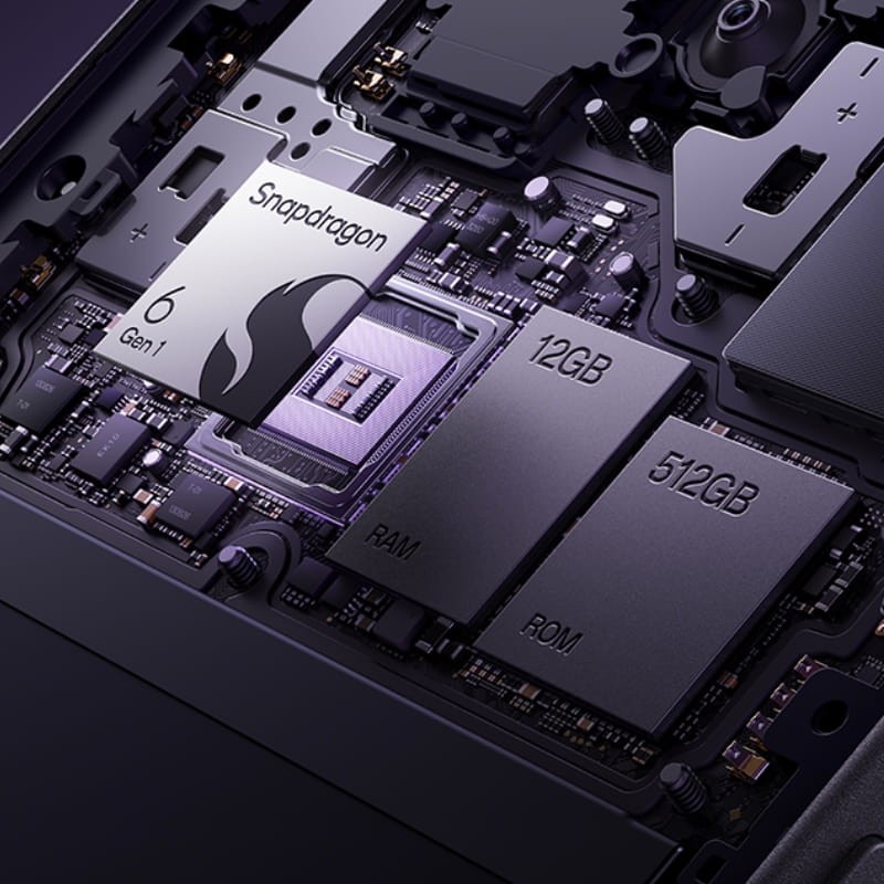 Oppo Reno13 FS 5G 12GB/512GB Gris - Teléfono Móvil - procesador y memoria