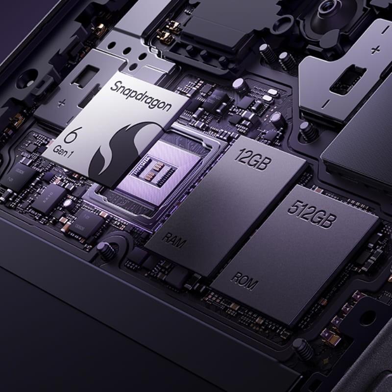 Oppo Reno13 FS 5G 12GB/512GB Gris - Teléfono Móvil - procesador y memoria