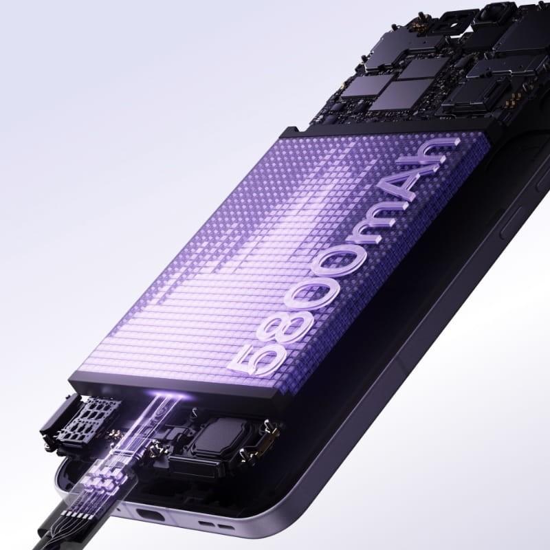 Oppo Reno13 FS 5G 12GB/512GB Gris - Teléfono Móvil - capacidad de la batería