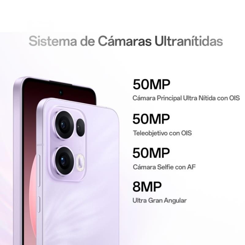 Oppo Reno13 Pro 5G 12GB/512GB Gris - Teléfono Móvil - sistema de cámaras