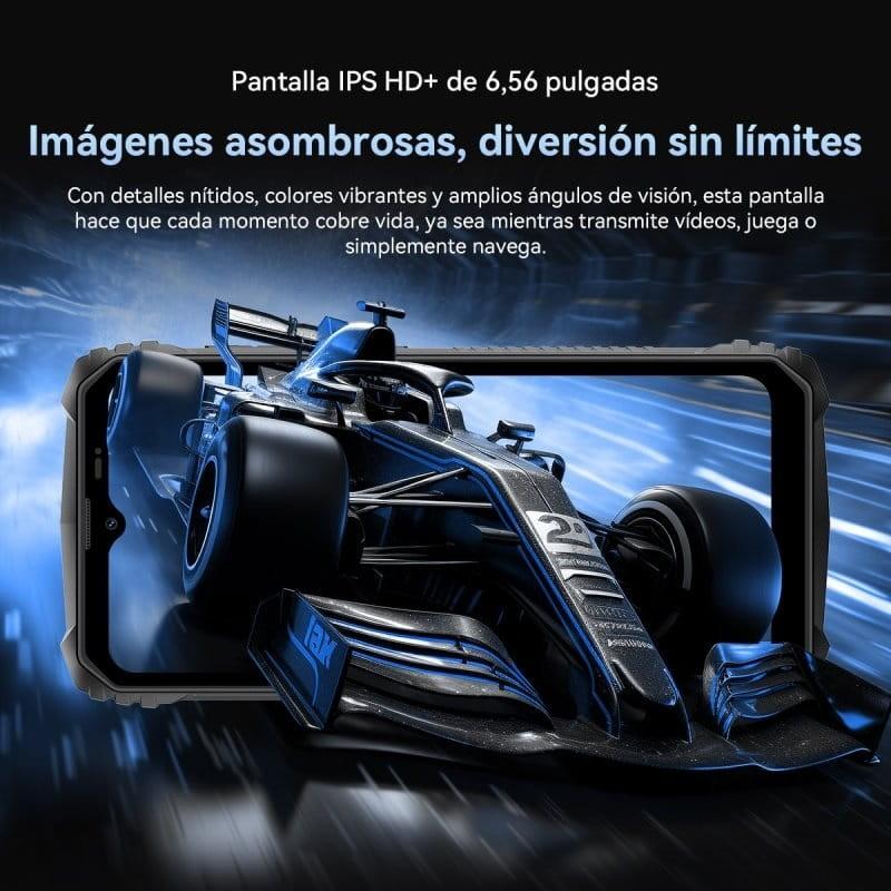 Oscal Marine 1 4GB/128GB Naranja Rugged - características de la pantalla