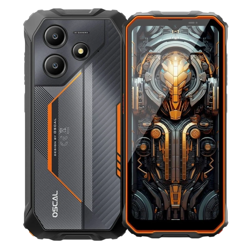 Oscal Marine 2 8GB/128GB Naranja Rugged
