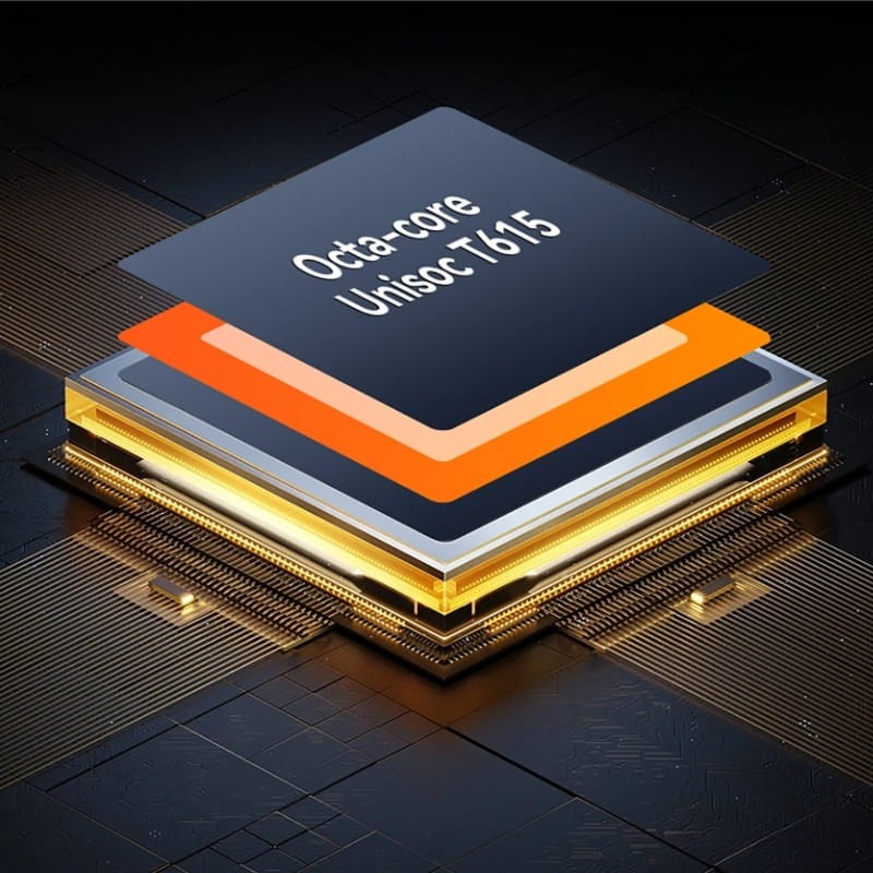 Oscal Marine 2 8GB/256GB Laranja Rugged - processador