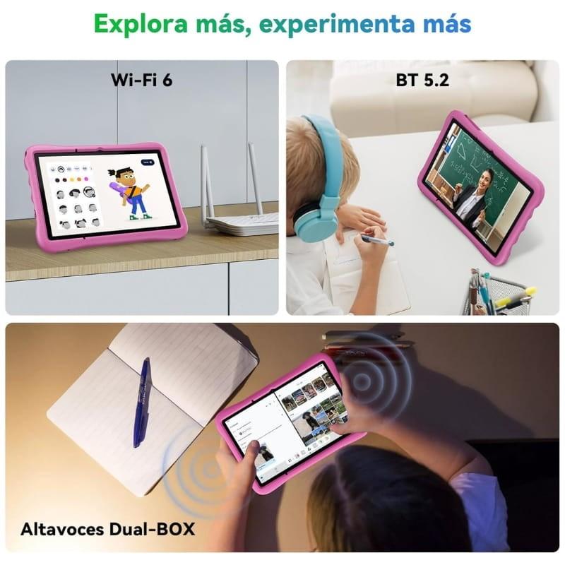 Oscal Pad 60 Kids 10,1 4Go/128Go WiFi Bleu - connectivité