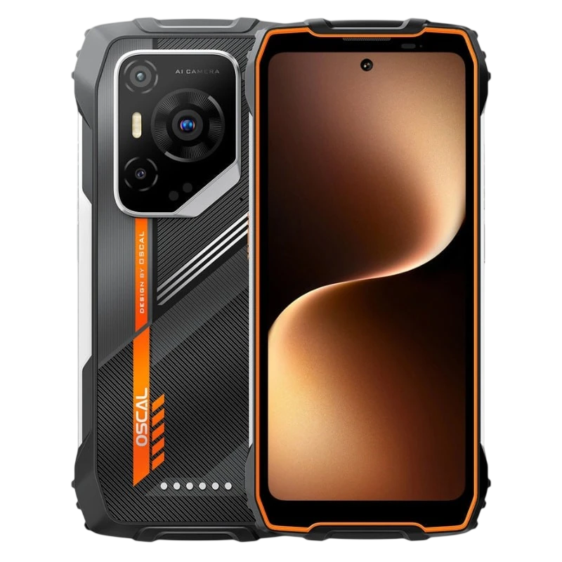 Oscal Pilot 3 5G 12GB/256GB Naranja Rugged