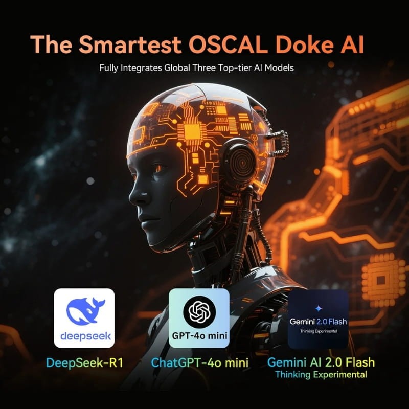 Oscal Pilot 3 5G 12GB/256GB Negro Rugged - asistentes IA