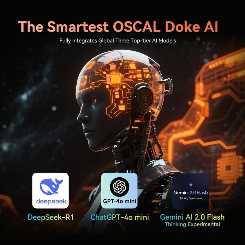 Oscal Pilot 3 5G 12GB/256GB Negro Rugged - asistentes IA