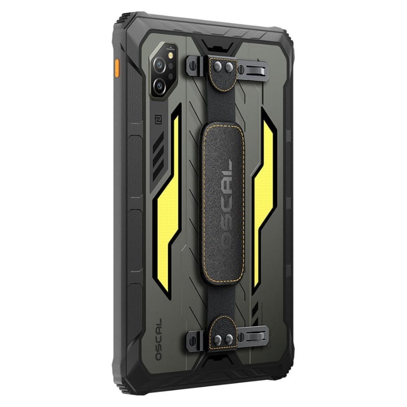 Oscal Spider 10 11 pouces 8Go/256Go WiFI + 4G Noir - Vue arrière à 45 degrés