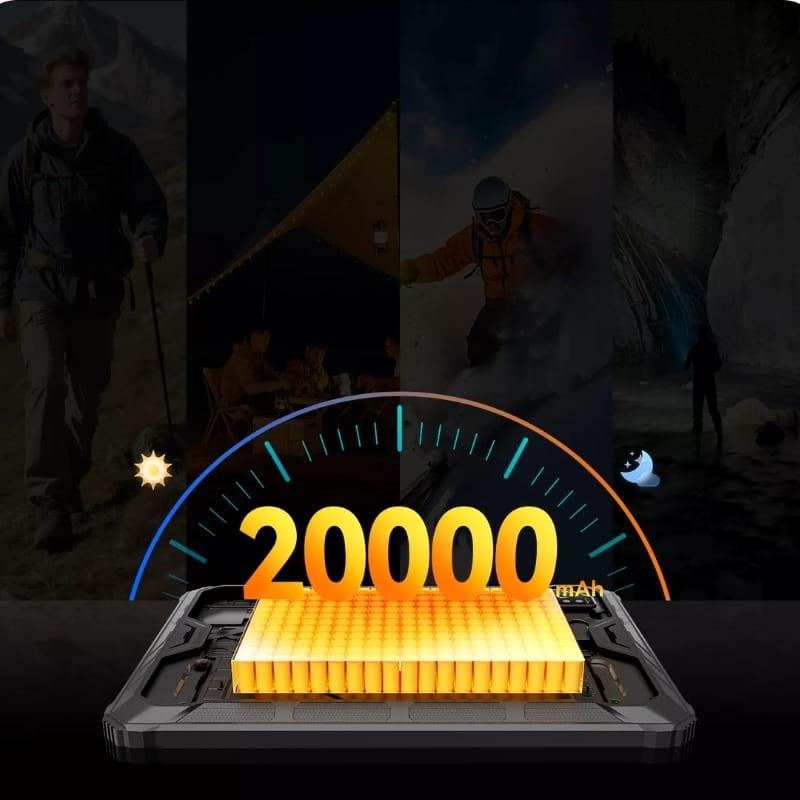 Oscal Spider 10 11 pouces 8Go/256Go WiFI + 4G Noir - capacité de la batterie