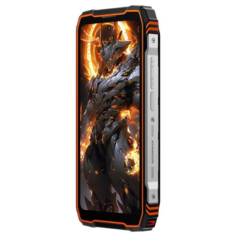 Oscal Tank 1 5G 12GB/256GB Naranja Rugged - vista a 45 grados