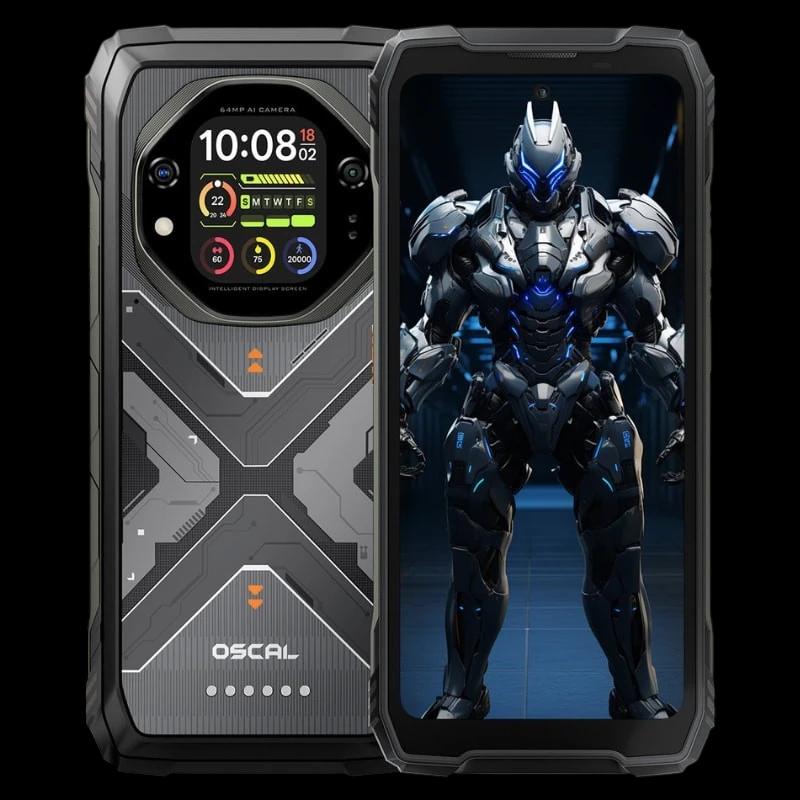 Oscal Tank 1 5G 12GB/256GB Preto Rugged