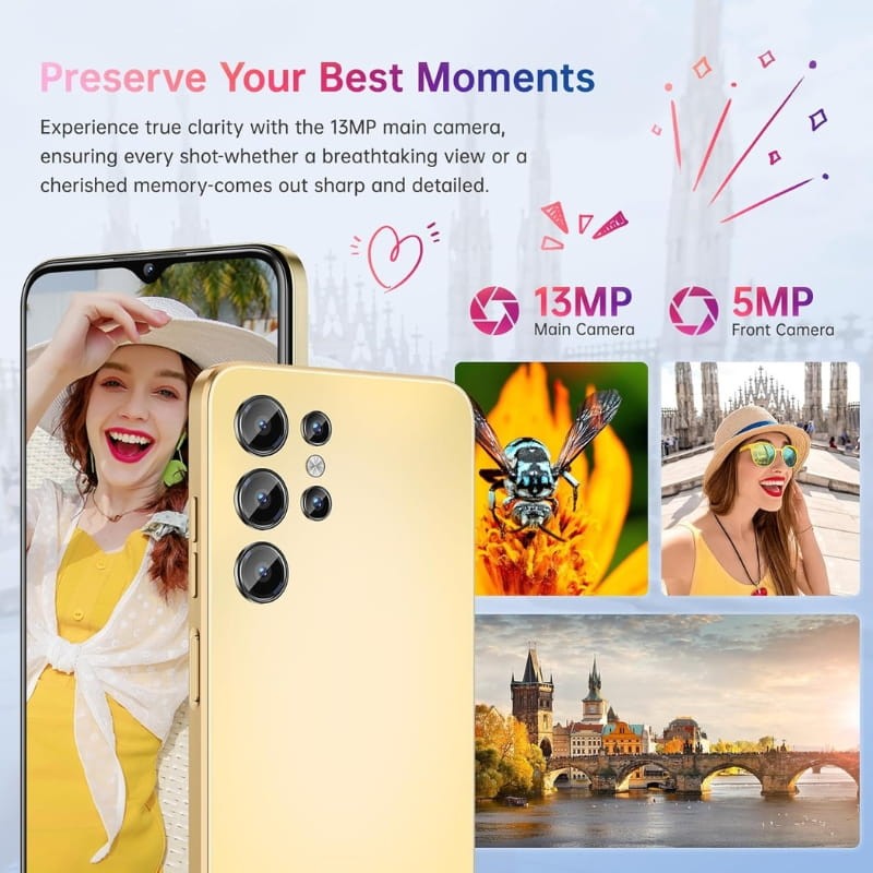 Oukitel C1 4GB/128GB Púrpura - cámara