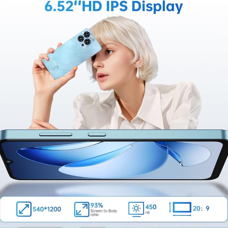 Oukitel C3 4GB/256GB Negro - características de la pantalla