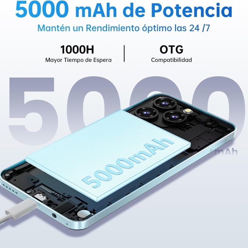 Oukitel C3 4GB/256GB Negro - capacidad de la batería