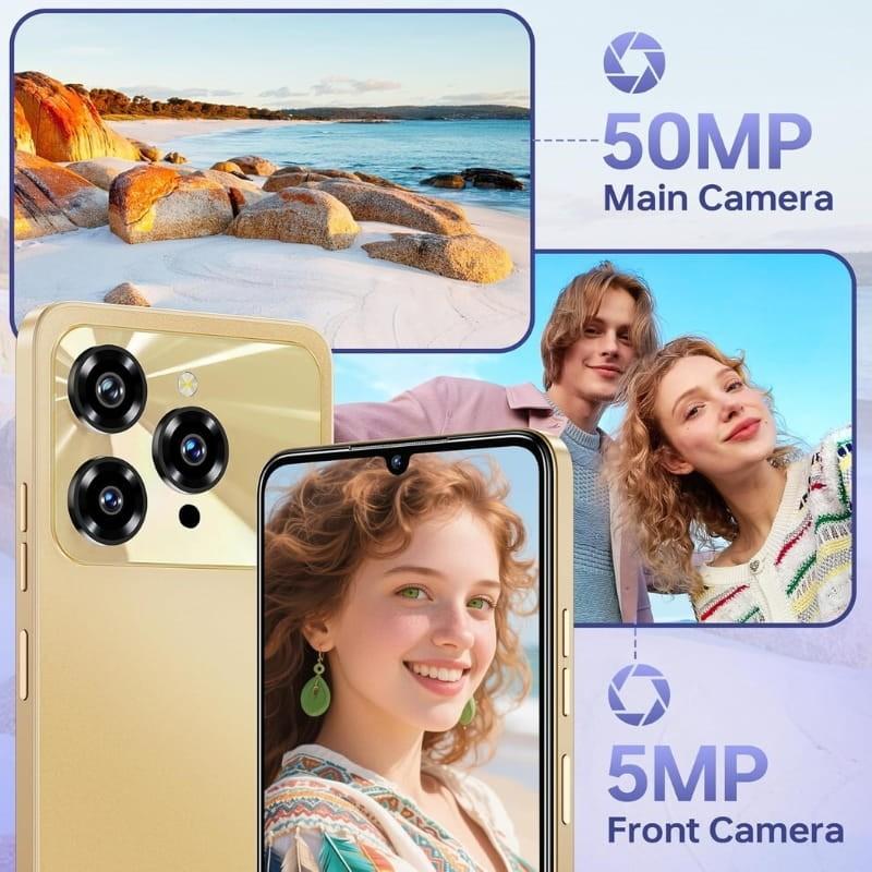 Oukitel C6 5G 8GB/256GB Dual SIM Dorado - sistema de cámaras