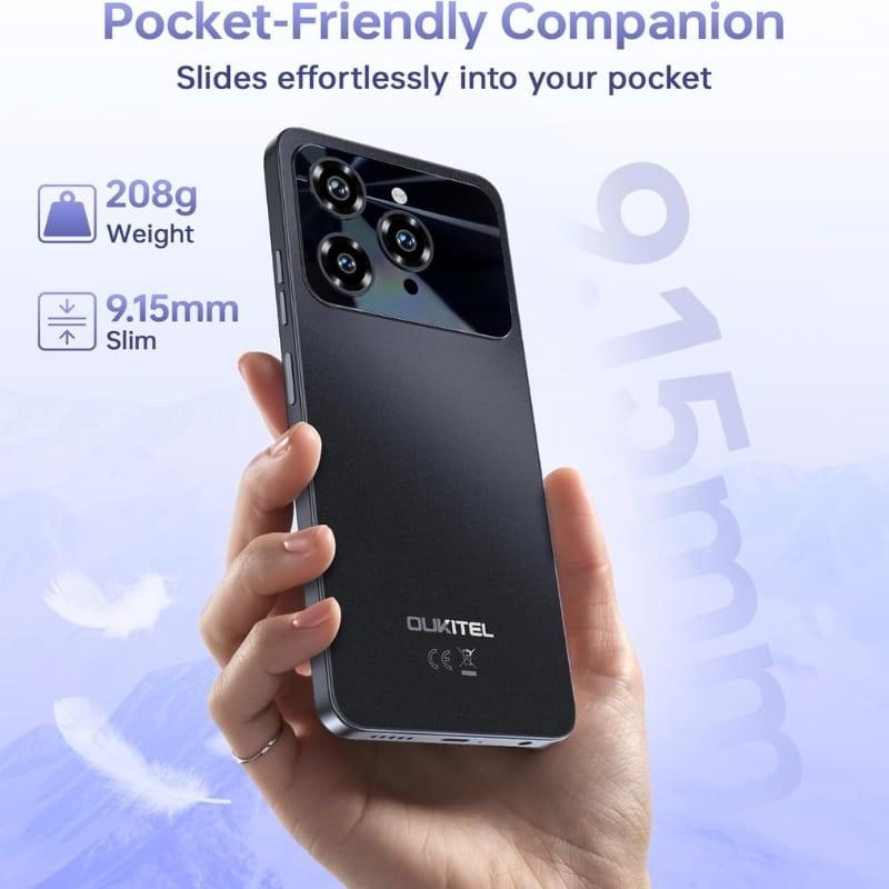 Oukitel C6 5G 8GB/256GB Dual SIM Dorado - tamaño compacto