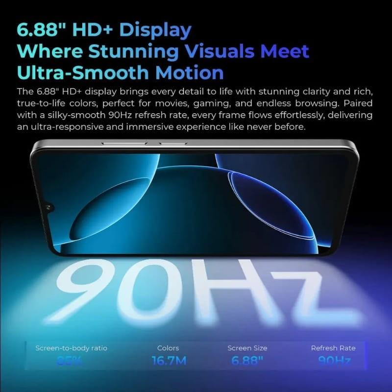 Oukitel C60 4Go/128Go Rouge - caractéristiques de l'écran