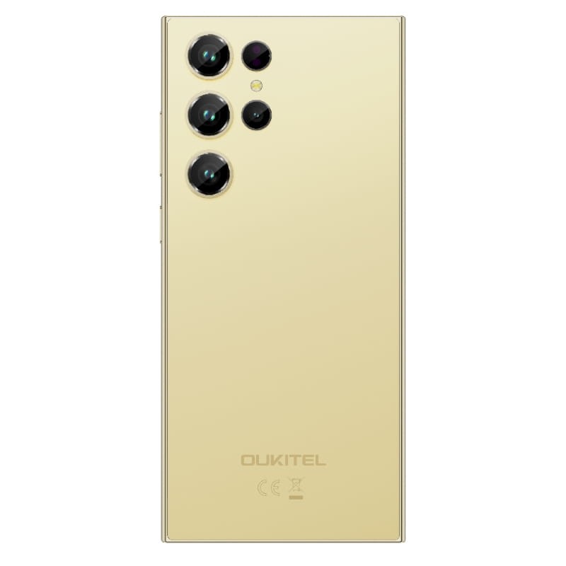 Oukitel C61 Pro 8GB/256GB Dourado - vista traseira
