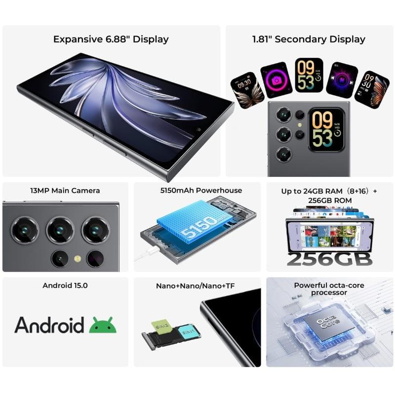 Oukitel C62 Pro 8Go/256Go Noir - faits marquants