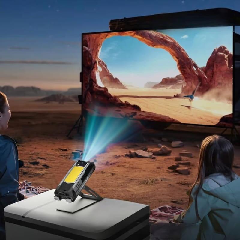 Oukitel WP100 Titan 5G 16Go/512Go avec Projecteur - fonction du projecteur