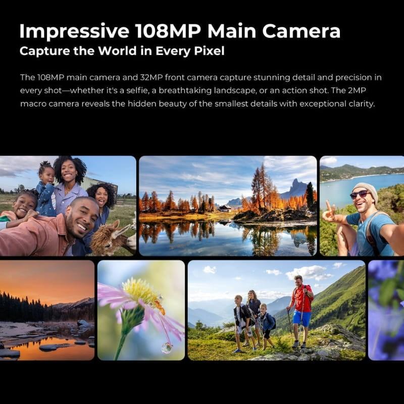 Oukitel WP200 Pro 5G 24GB/1TB Gris - cámara principal