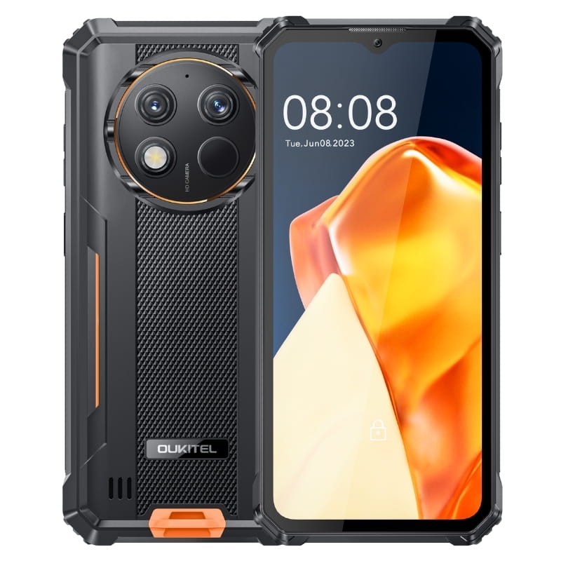 Oukitel WP28S 4GB/128GB Naranja - Teléfono Móvil Rugged
