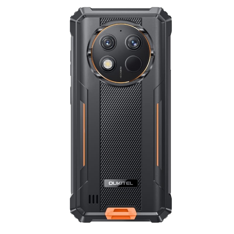 Oukitel WP28S 4GB/128GB Naranja - Teléfono Móvil Rugged - vista trasera