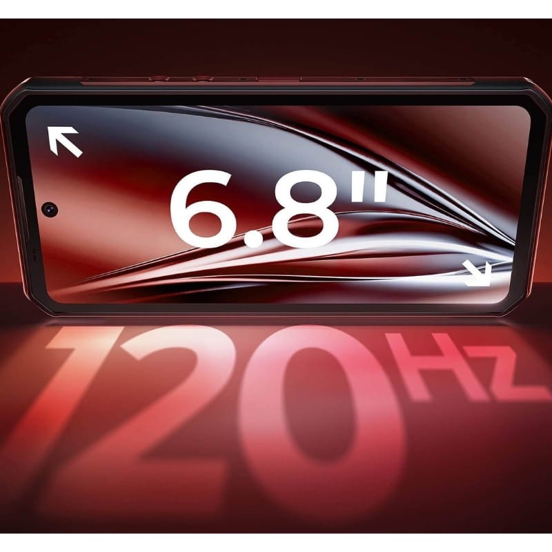 Oukitel WP300 5G 12GB/512GB Rojo Rugged - características de la pantalla