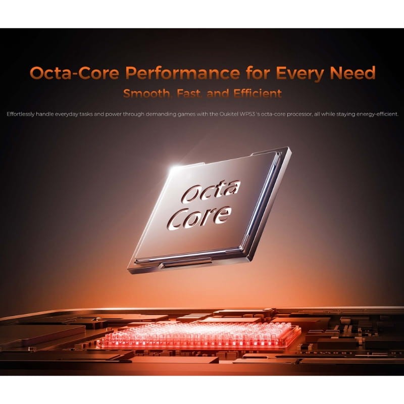 Oukitel WP53 8GB/128GB Negro Rugged - procesador integrado