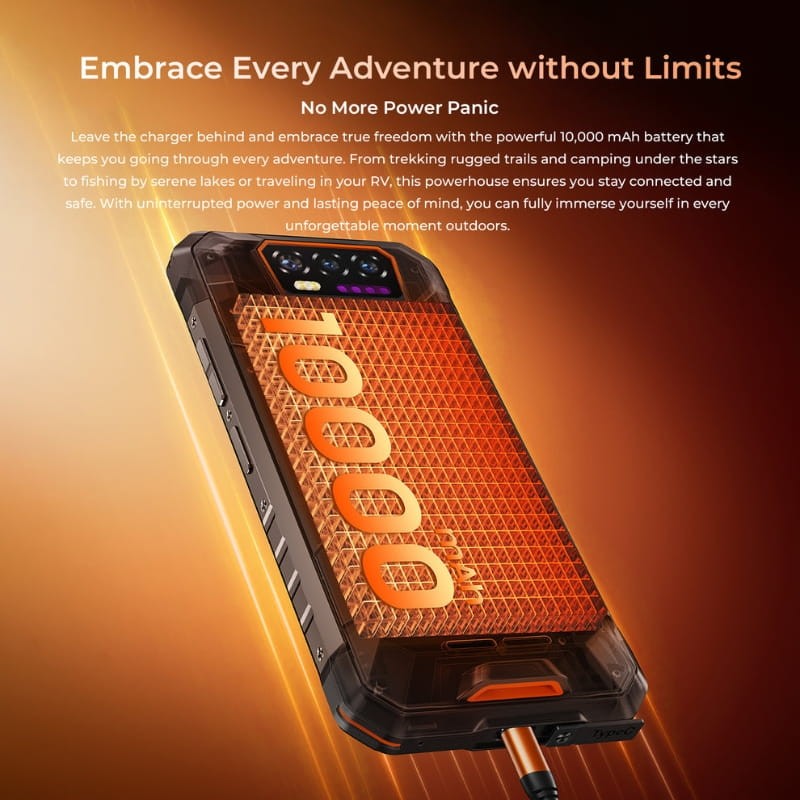 Oukitel WP58 Pro 5G 8GB/256GB Dual SIM Negro - capacidad de la batería