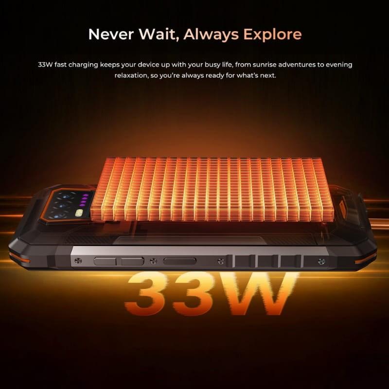 Oukitel WP58 Pro 5G 8GB/256GB Dual SIM Negro - carga rápida