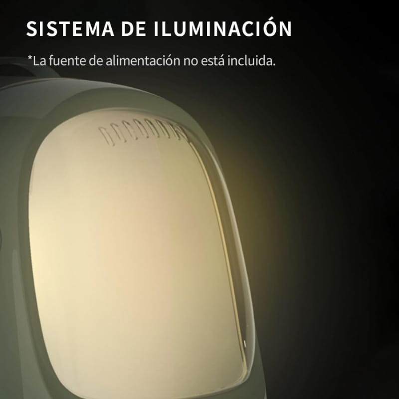 Petkit Breezy Dome 2 Blanco - iluminación