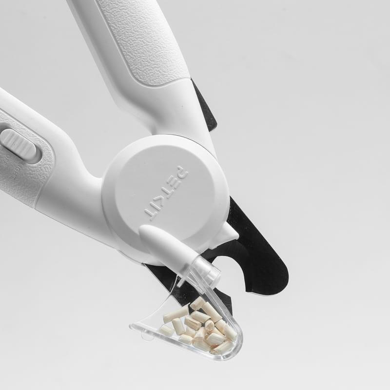 PETKIT Pet LED Nail Clipper PRO Blanco - Cortauñas - depósito para uñas