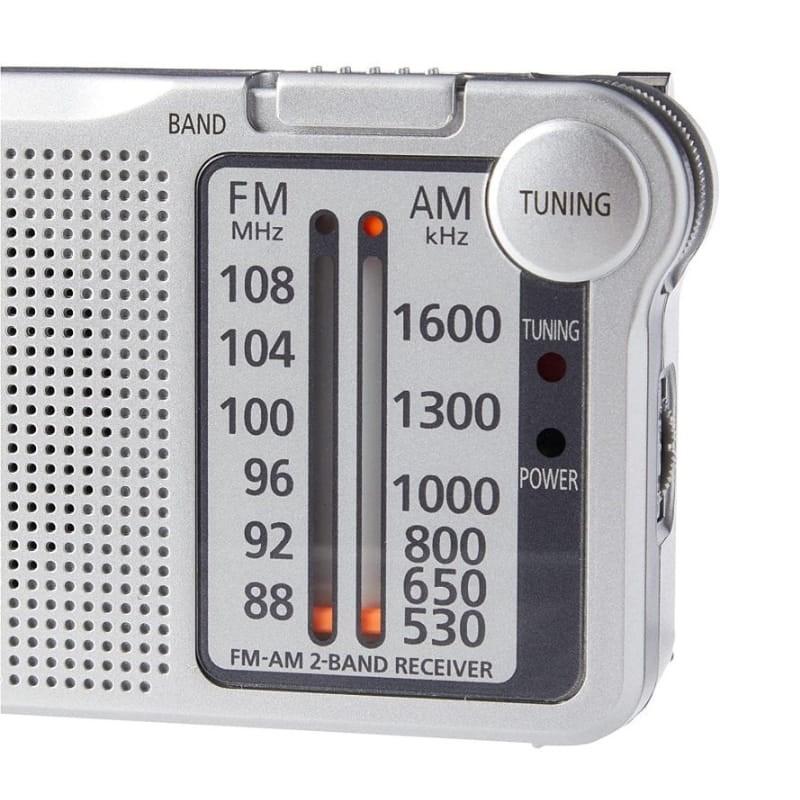 Panasonic RF-P150DEG AM/FM Plata - detalle del dial