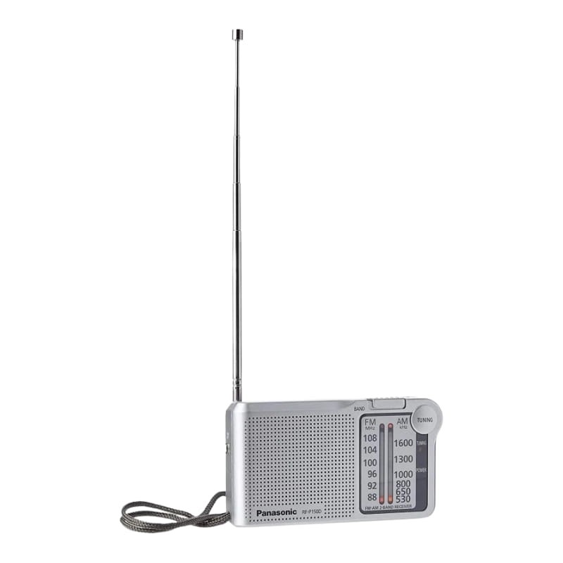 Panasonic RF-P150DEG AM/FM Plata - antena telescópica