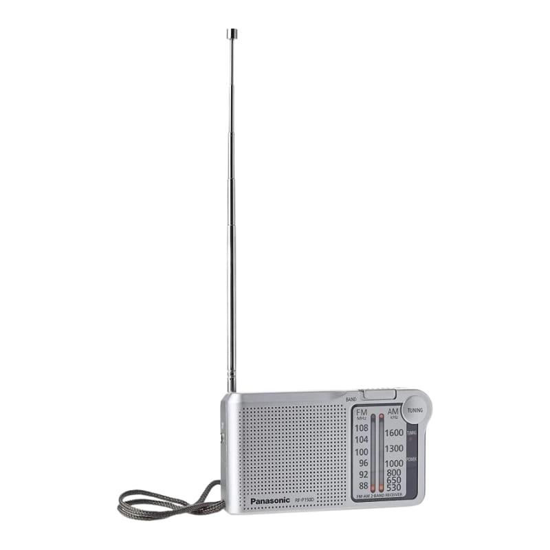 Panasonic RF-P150DEG AM/FM Plata - antena telescópica