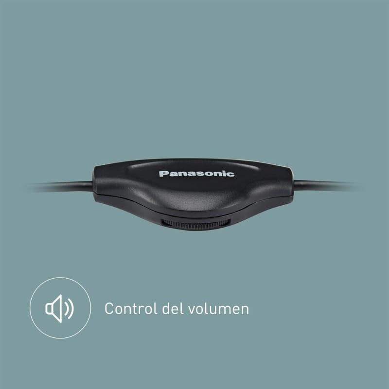 Panasonic RP-HT 090 Cinzento - Auscultadores com fios - controlo do volume